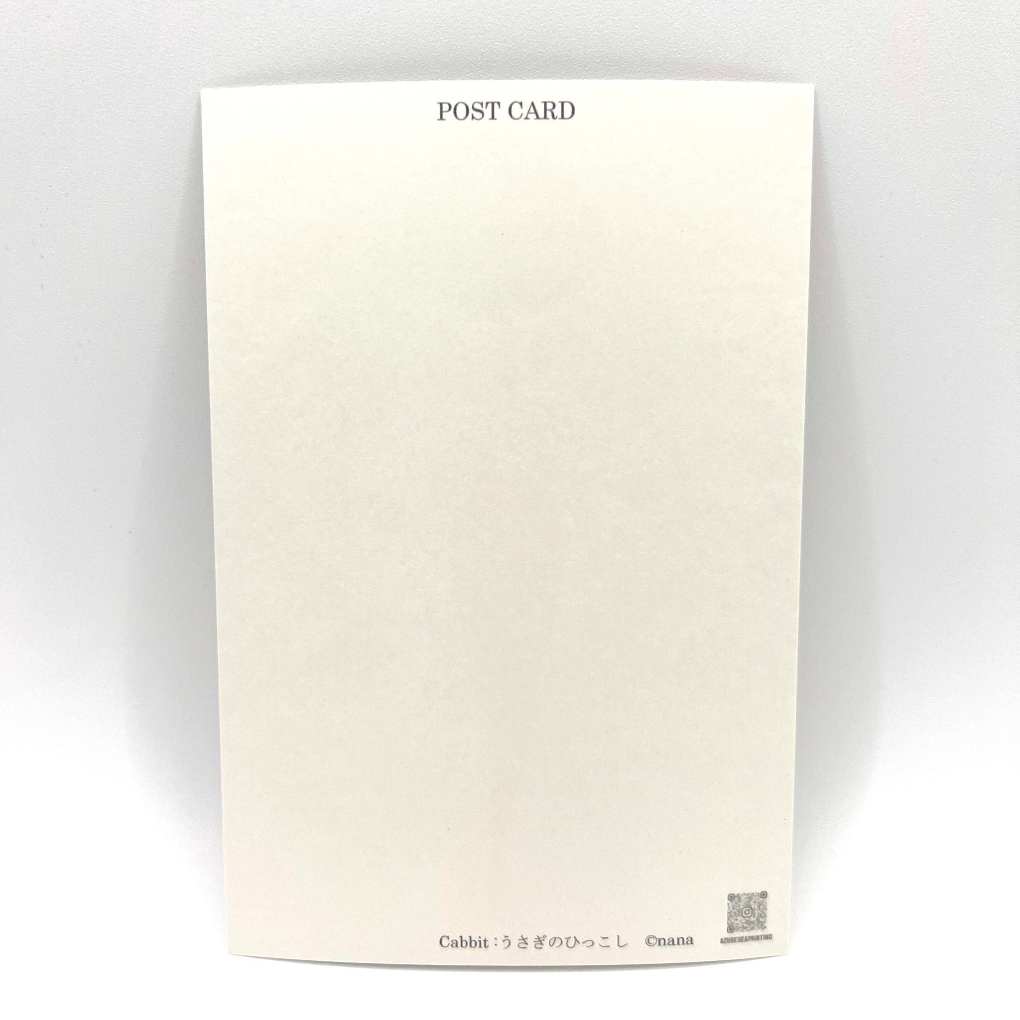 オリジナルデザイン絵葉書『Cabbit:うさぎのひっこし』 うさぎ にんじん | 5枚目